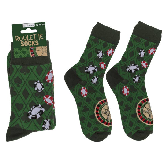 Socks, Roulette, size 42-46, for wholesale by Out of the blue KG