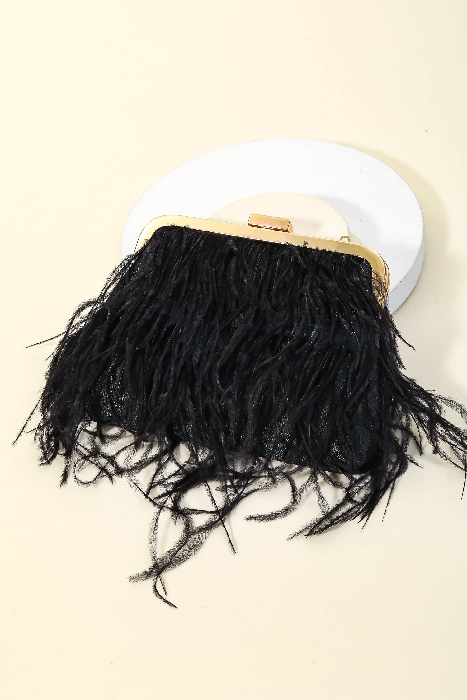 Anarchy Street - Wholesale Clutch Bag - Women's - Feather Fringe Clutch Bag2