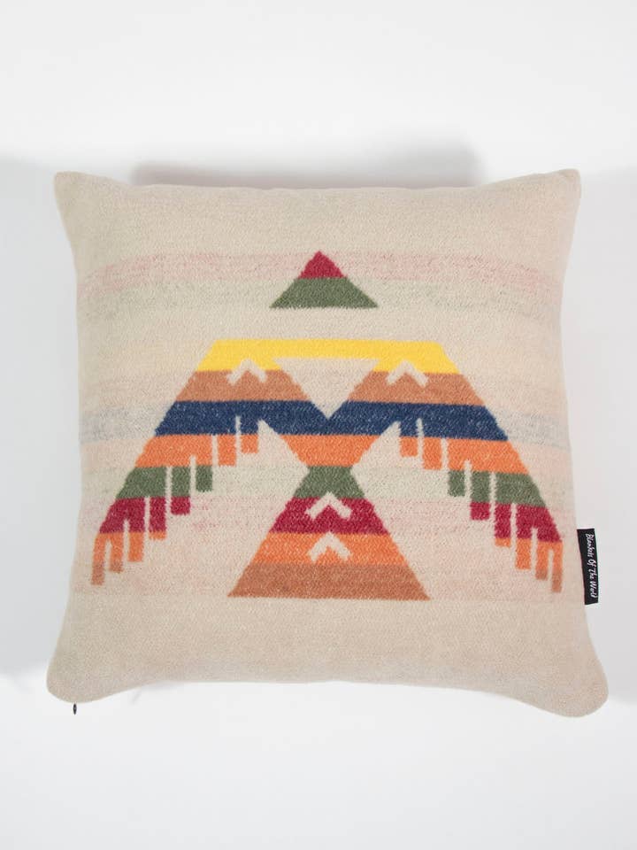 Cuscino Huitzilin Cammello per la vendita all'ingrosso da parte di Blankets Of The World