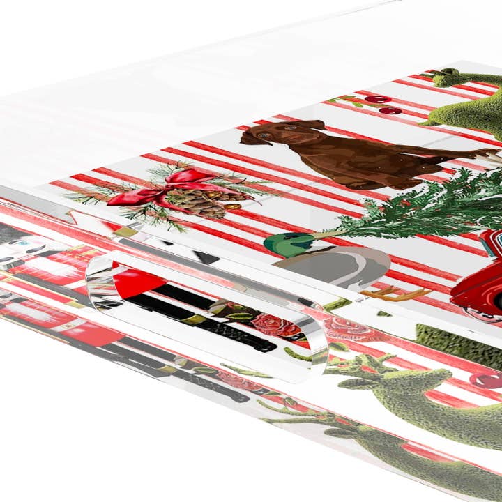 Nicolette Mayer Collection - Wholesale Decorative Tray - Ultimate Christmas Acrylic Square Decorative Tray22