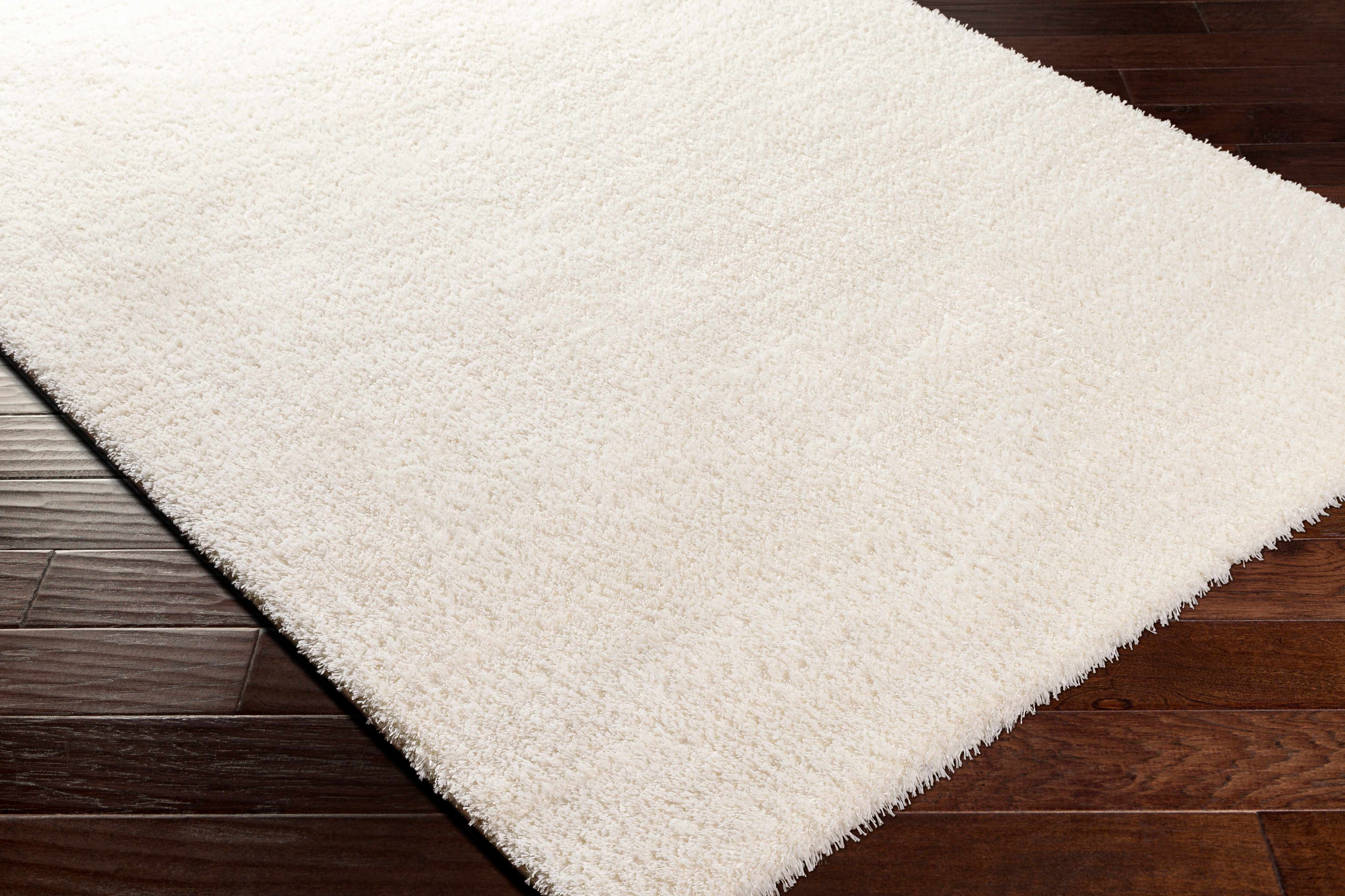 Hauteloom - Wholesale Area Rug - Heavenly Solid Cream Plush Rug4