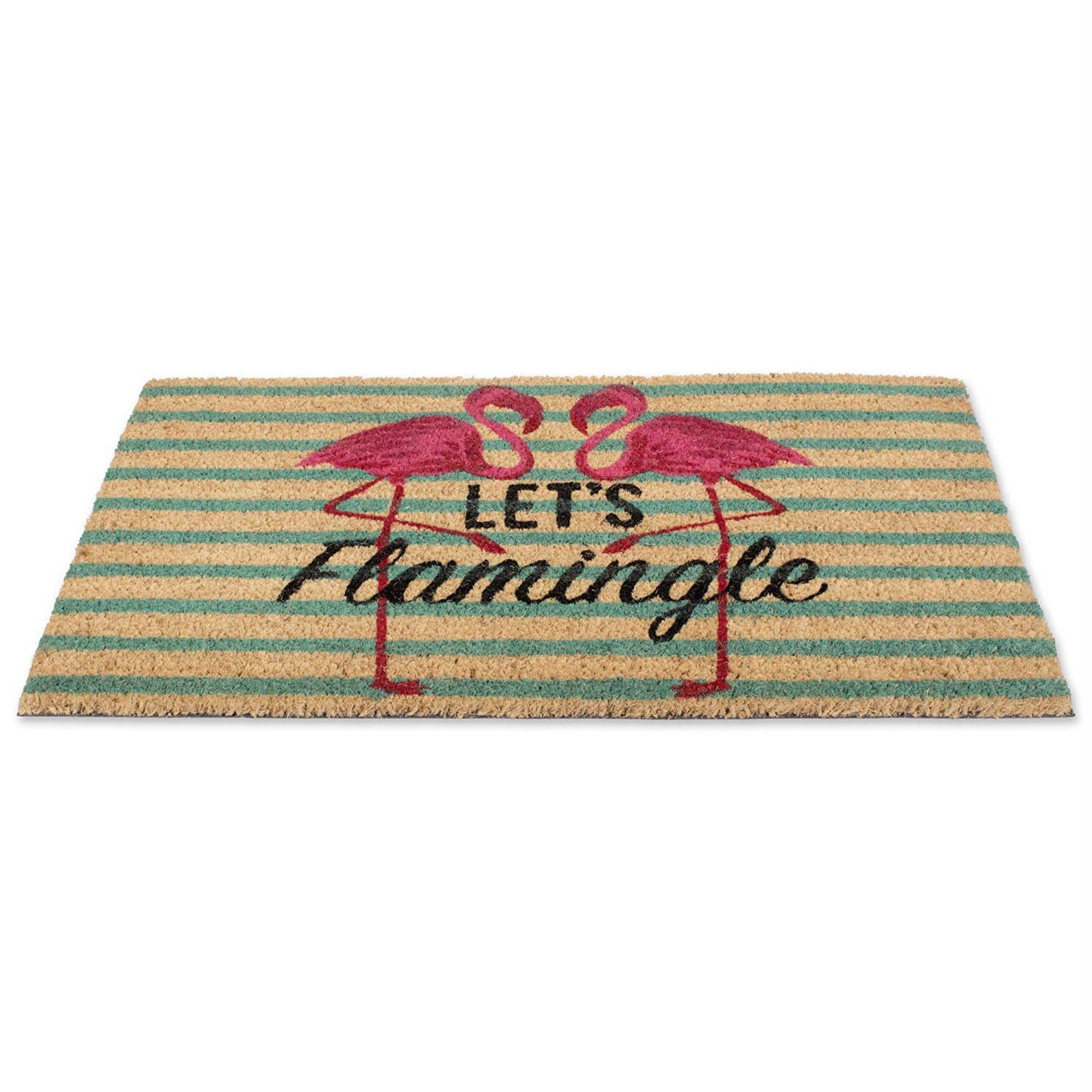 Welcome Home Unbeatable Deals - Wholesale Door Mat - Lets Flamingle Doormat1