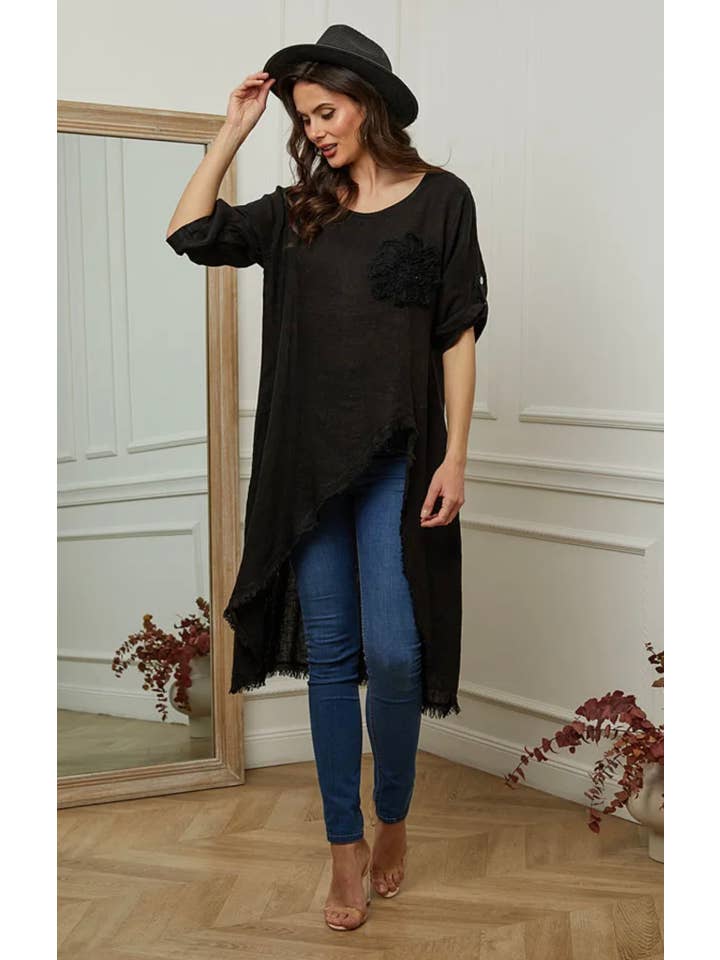 LÉA & LUC – Engroshandel Kjole - Dame – 100% hør kjole REF. 72484