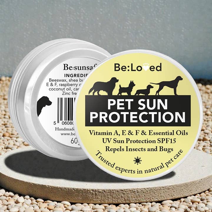 Be:Sunsafe Natural Zinc Free Sun Protect for dogs for wholesale by Podium Pet Products USA