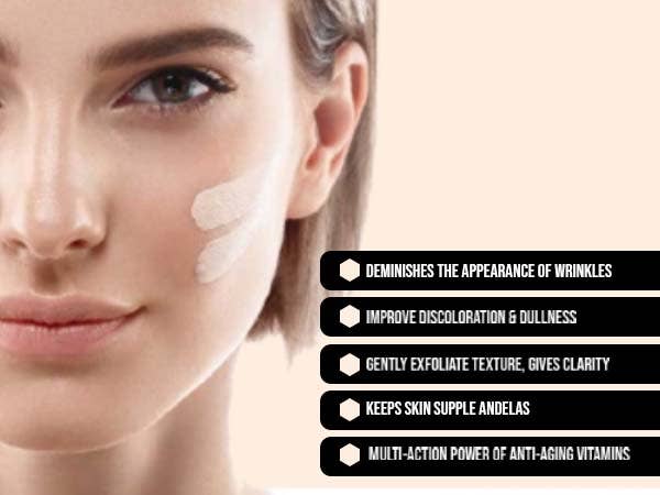 AMMURI – Engroshandel Anti-aging fugtighedscreme – Ammuri Bedste Anti Ageing Glow Corrective fugtighedscreme med Vit8