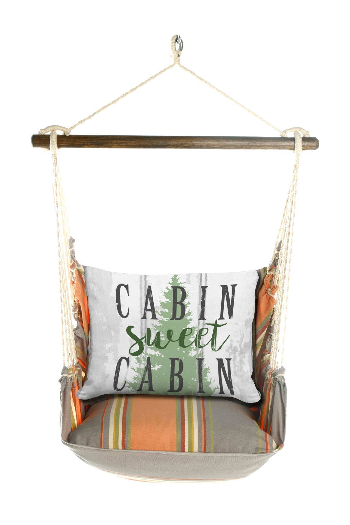 Magnolia Casual - Wholesale Swing Set - Hammock Swing 4-Piece Set indoor / outdoor - Serene Sunset10