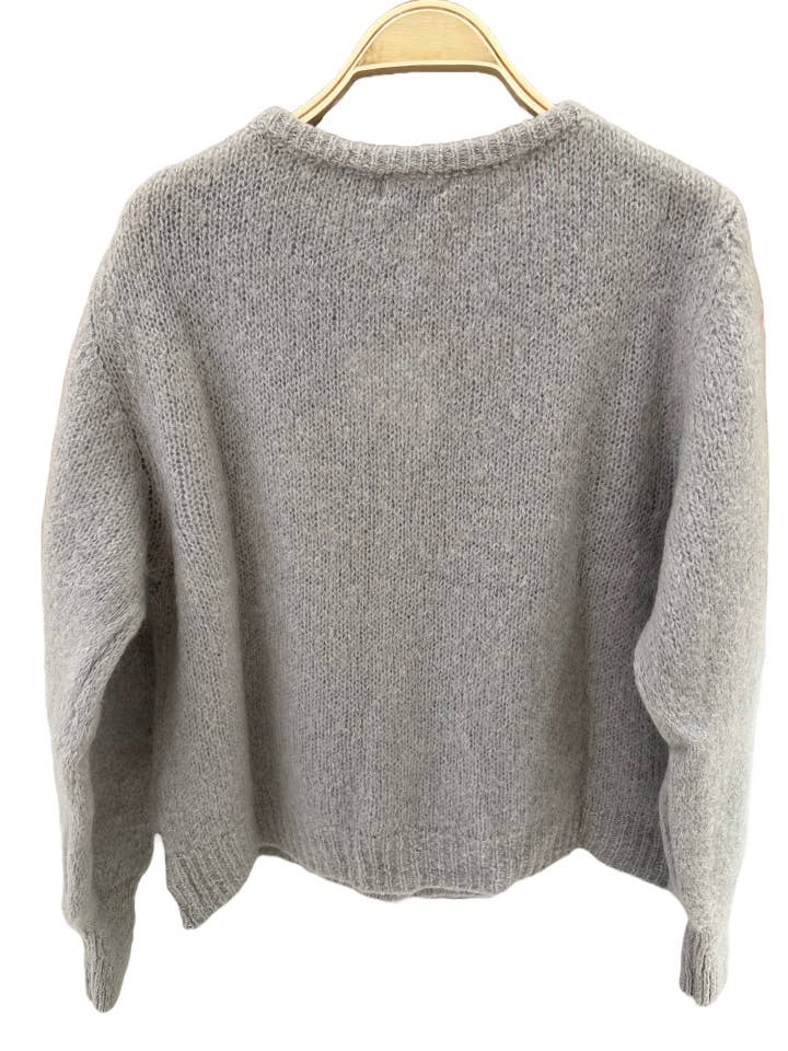 Orice – wholesale Cardigan – Women’s – Long sleeve baby Mohair knit cardigan - Orice