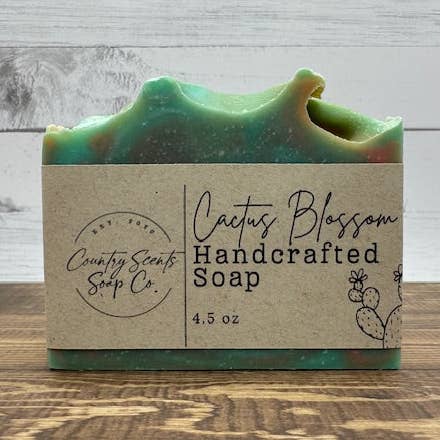 Cactus Blossom Soap for wholesale by Country Scents Soap Co.