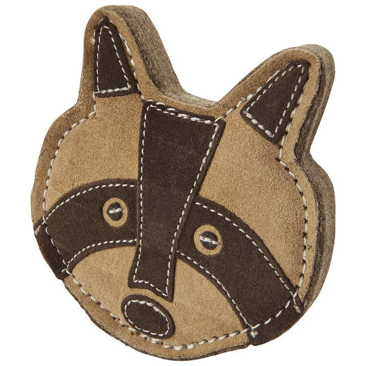 ETHICAL/SPOT Dura-Fused Leather Chunky Raccoon 5" for wholesale by King Wholesale Pet Goods