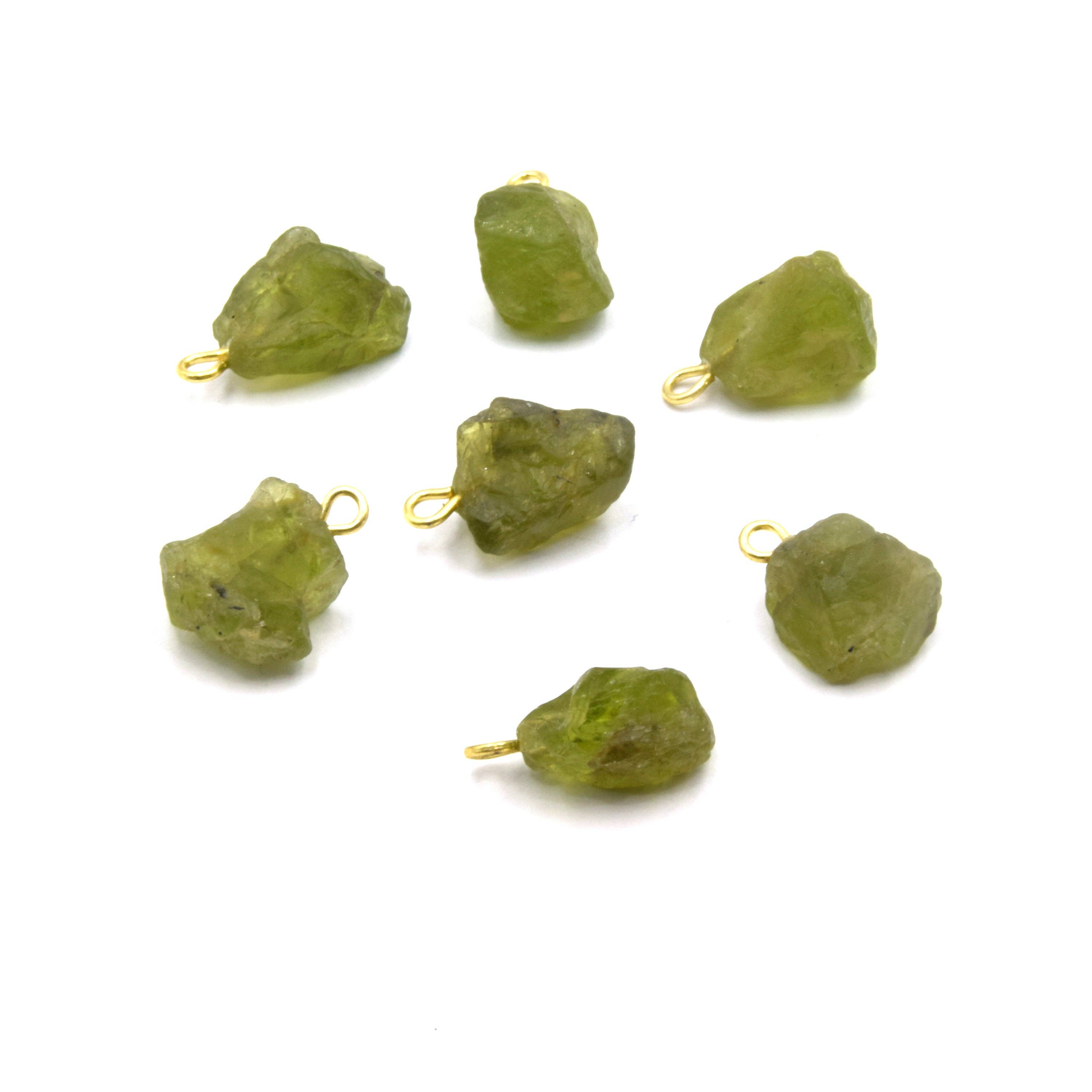 Only Beads - Wholesale Individual charm/pendant - Natural Raw Gemstone Charms - Birthstone Pendants17