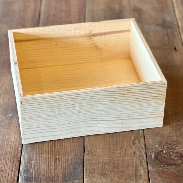 Mill 54 - Wholesale Gift Box - The Woodland Wood Box (open) (BLANK)0
