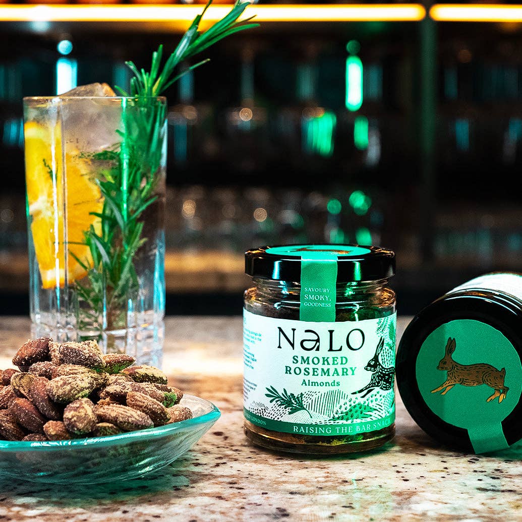 Nalo - Vente Noix - Romarin fumé | Amandes (95g) - LOT DE 61