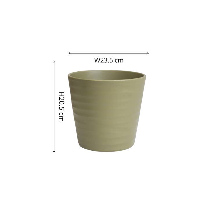 Ivyline – wholesale Indoor pot – Oslo Taper Planter H20.5cm D23.5cm5