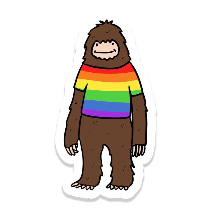 Pegatinas de vinilo del orgullo LGBTQ+ arcoíris - Calcomanía impermeable divertida para venta al por mayor de Rebel and Siren Stickers