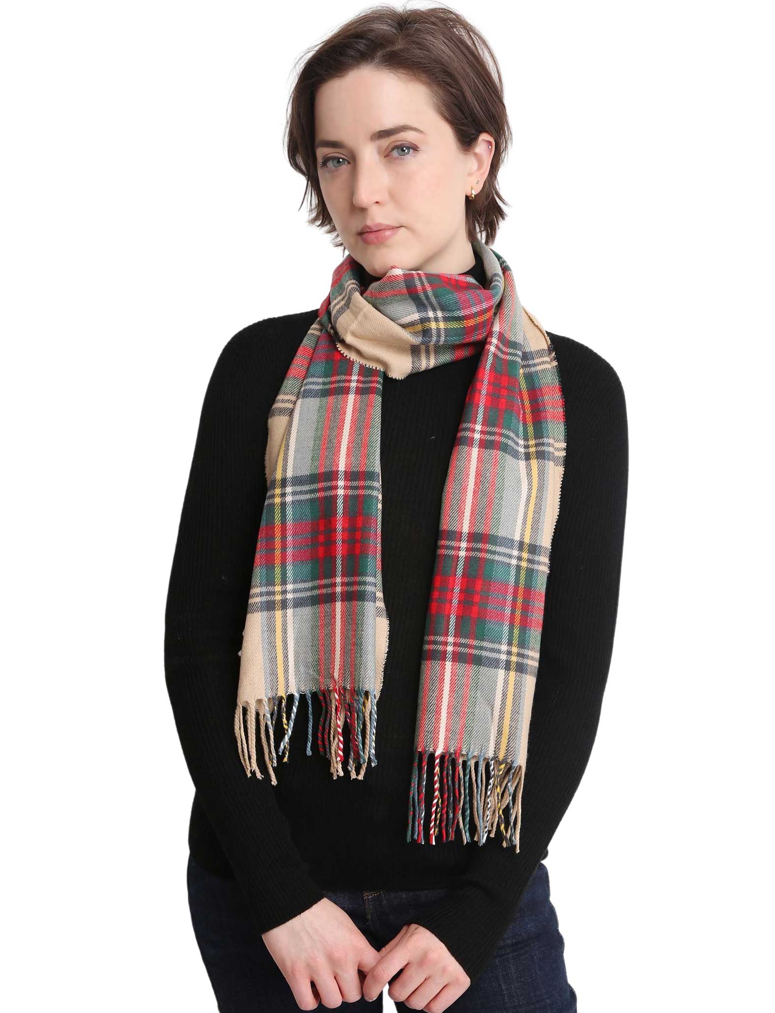 The Magic Scarf Company - Wholesale Scarf - Women's - 1337 & 1338 Cashmere Feel - Solids & Plaids5
