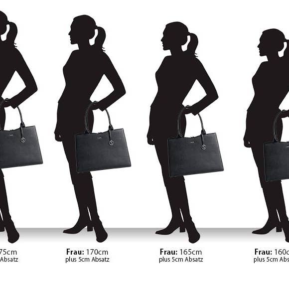 Socha - Venta al por mayor Bolsa de portátil - Mujer - Bolsa para ordenador portátil/bolsa de negocios para mujer - negro recto de 15 pulgadas14