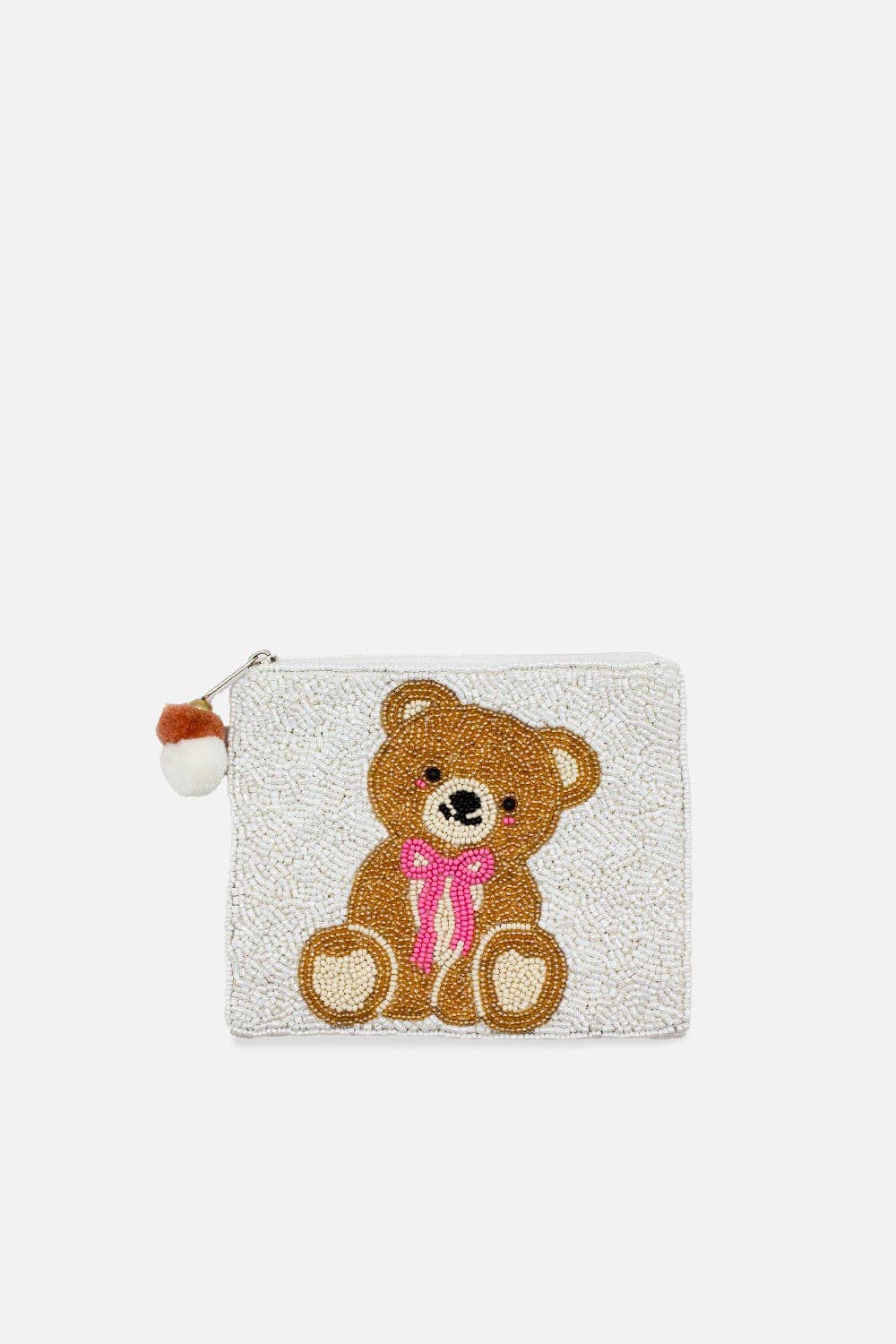 Pizzazz, Inc. - Vente Porte-monnaie – femme - POCHETTE À PIÈCES EN PERLES OURSON0