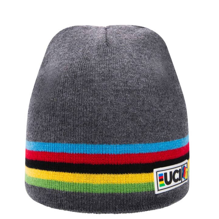 Gorro Arco-Íris Cinzento UCI por atacado de Big Bobble Hats