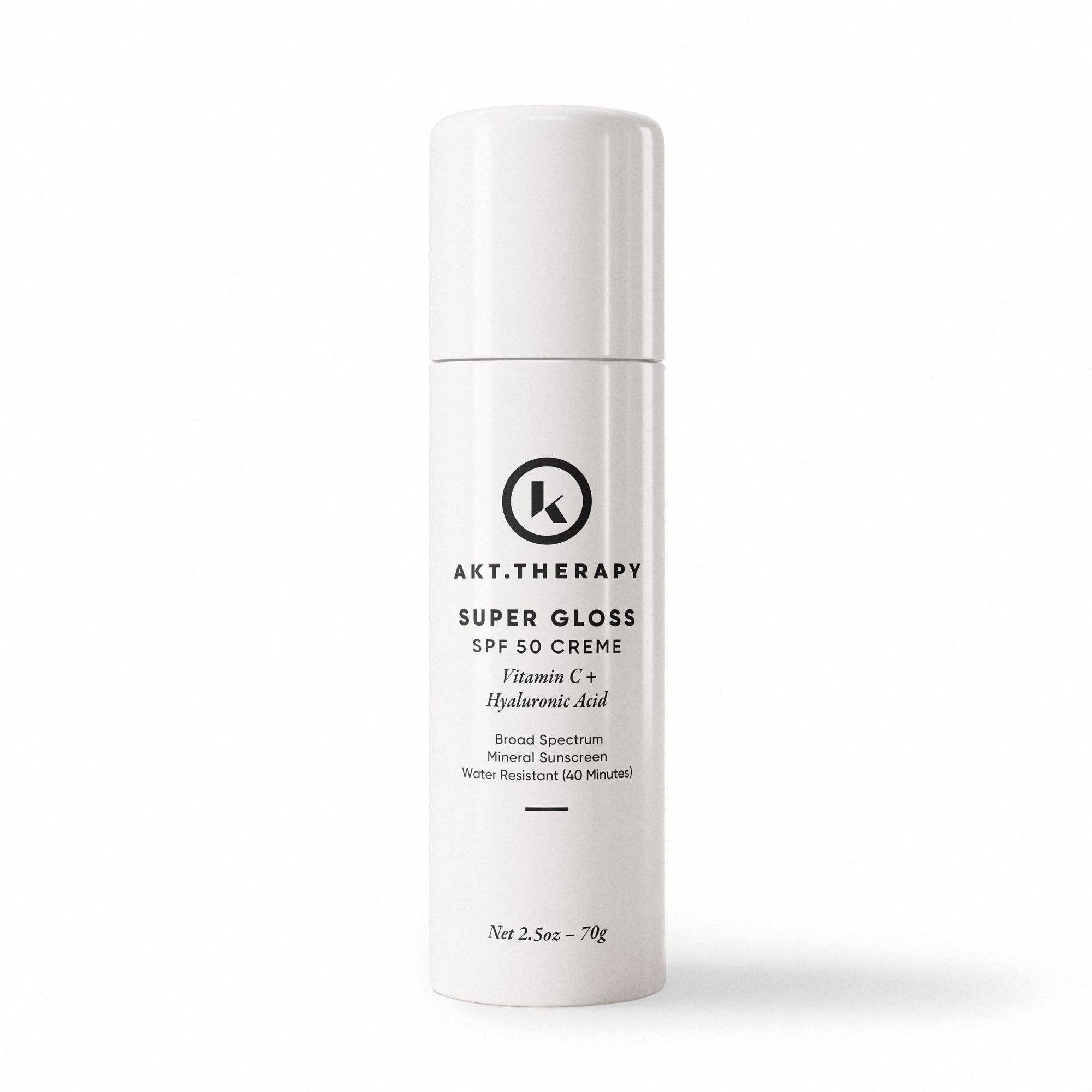 Un tinted Super Gloss SPF 50 Sunscreen for wholesale on Faire4