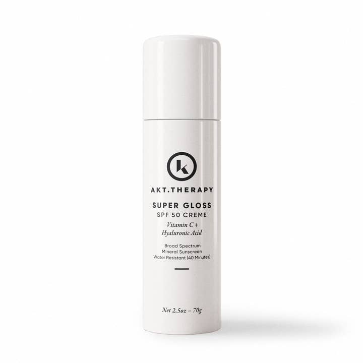 Un tinted Super Gloss SPF 50 Sunscreen for wholesale on Faire4