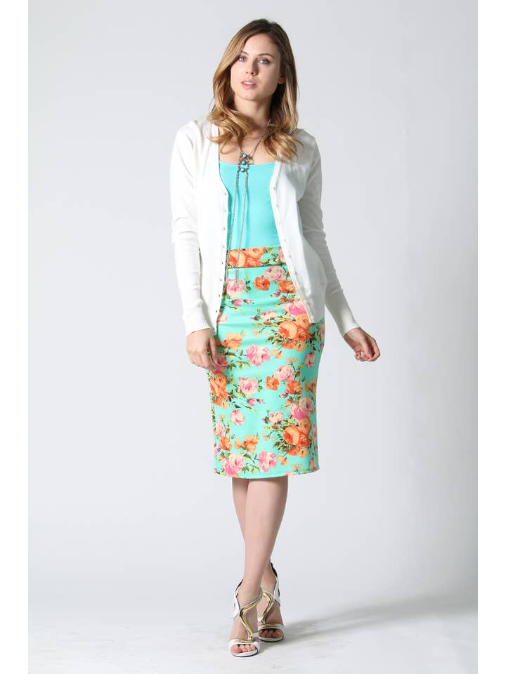 42POPS - Wholesale Cardigan - Women's - '....Vneck sleeve button detailed sweater cardigan Reg/Plus6