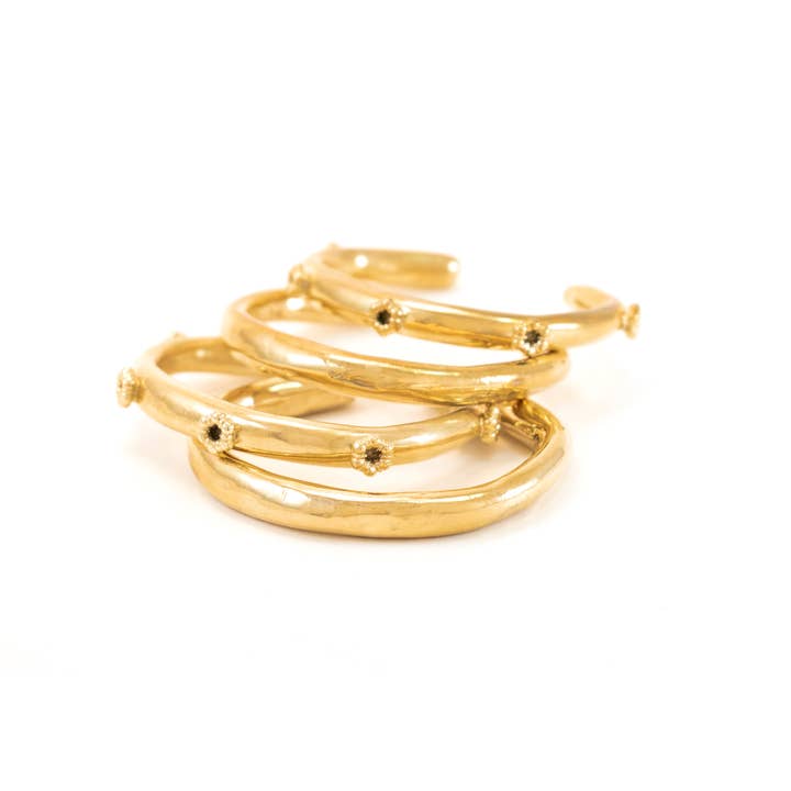 Bracciale floreale delicato per la vendita all'ingrosso da parte di Rebecca Nadler Designs