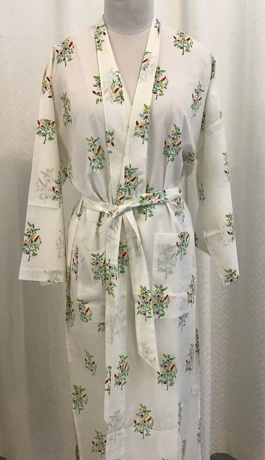 natural habitat - Vente Peignoir – femme - Robe Serrano Chilli1