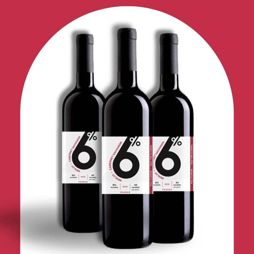6Percent – wholesale Low-alcohol wine/beer/spirits – 6Percent Red - Cabernet Sauvignon and Merlot5