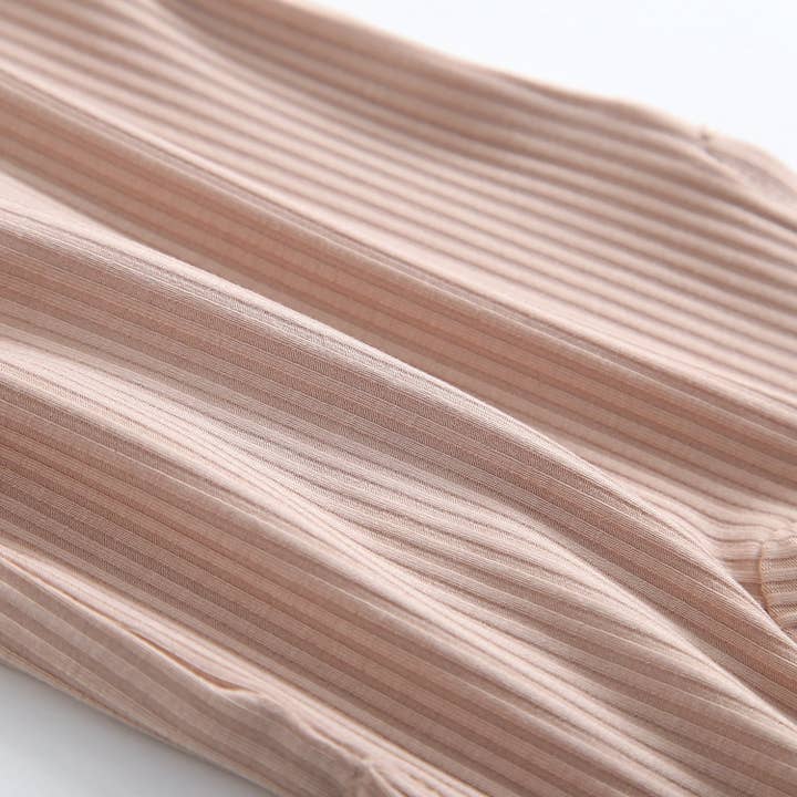 Luxie Charm - Wholesale Jumpsuit - Baby - Maple Ribbed Zippered Baby Romper6