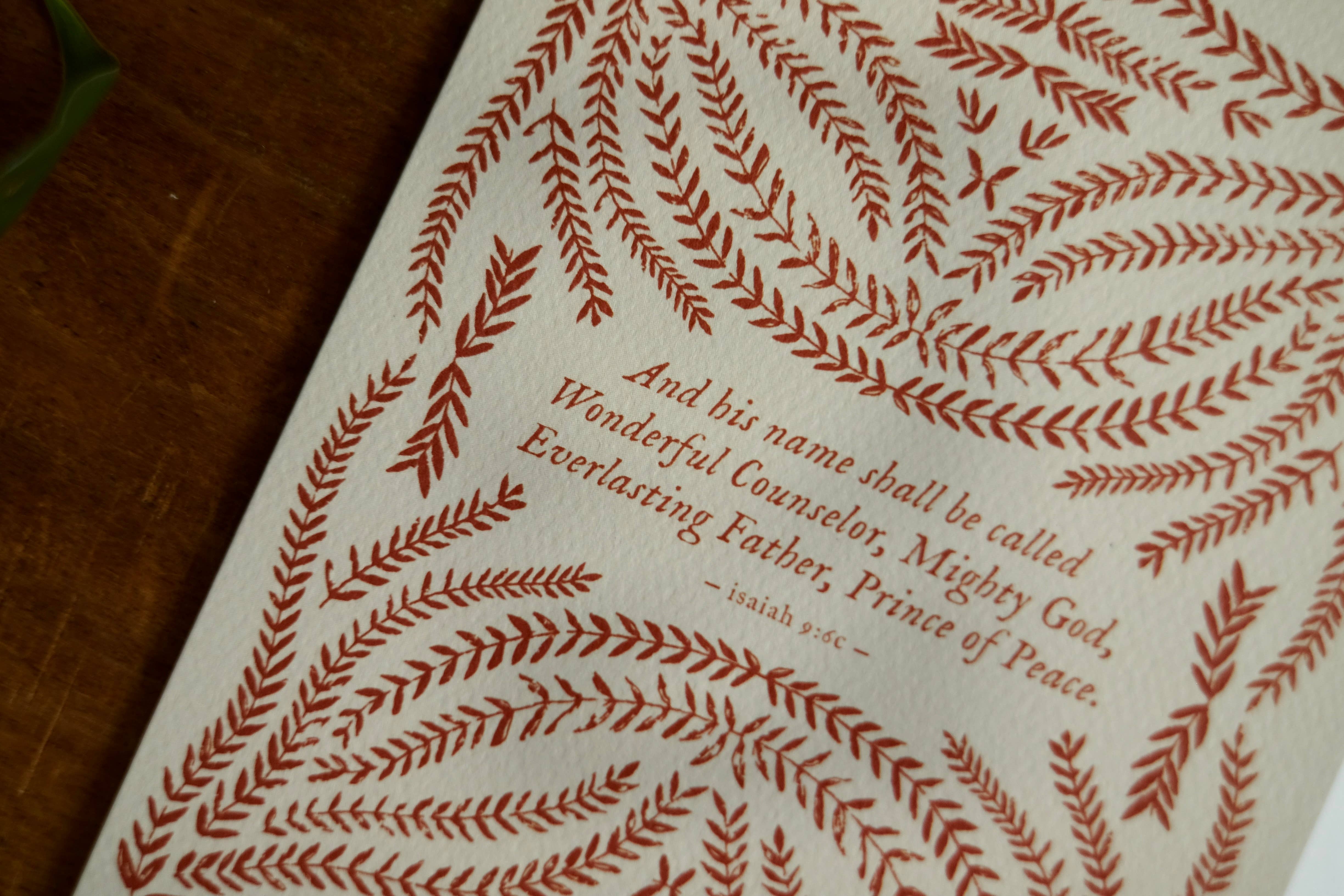 annalisa v. sawtell - Wholesale Christmas Card - Botanical Christmas | Holiday Greeting Card | A23