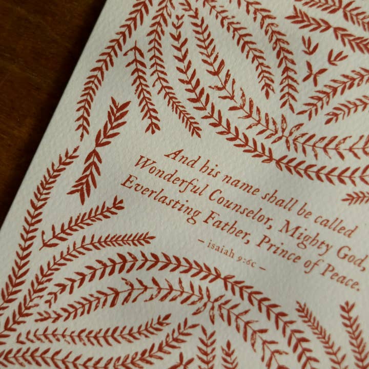 annalisa v. sawtell - Wholesale Christmas Card - Botanical Christmas | Holiday Greeting Card | A23