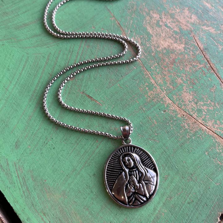 Long Stainless Steel OLG Necklace for wholesale by Love and Honor Jesus LLC