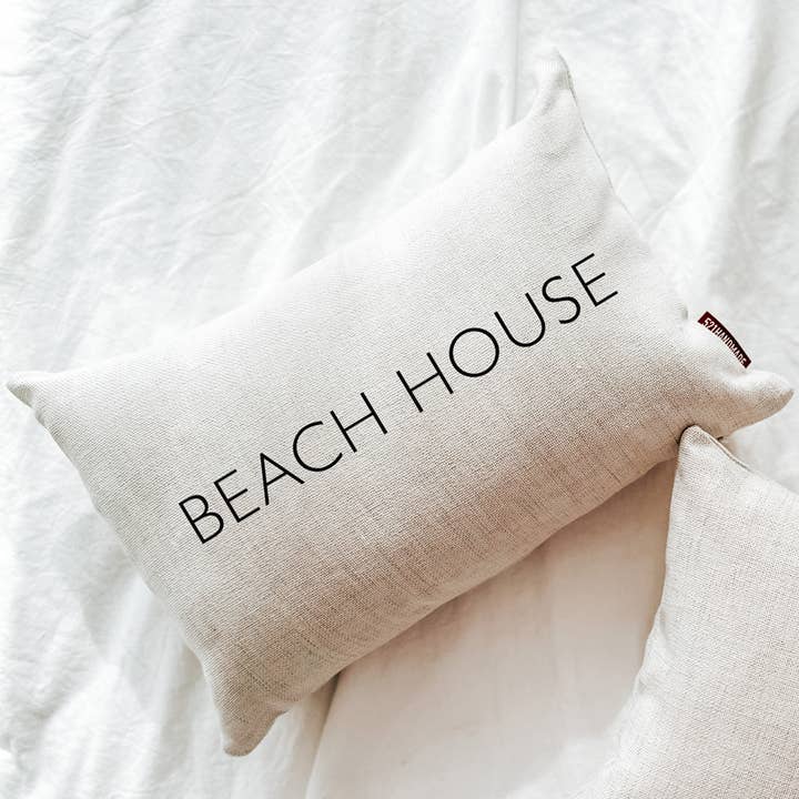 Almofada lombar Beach House por atacado de 521handmade