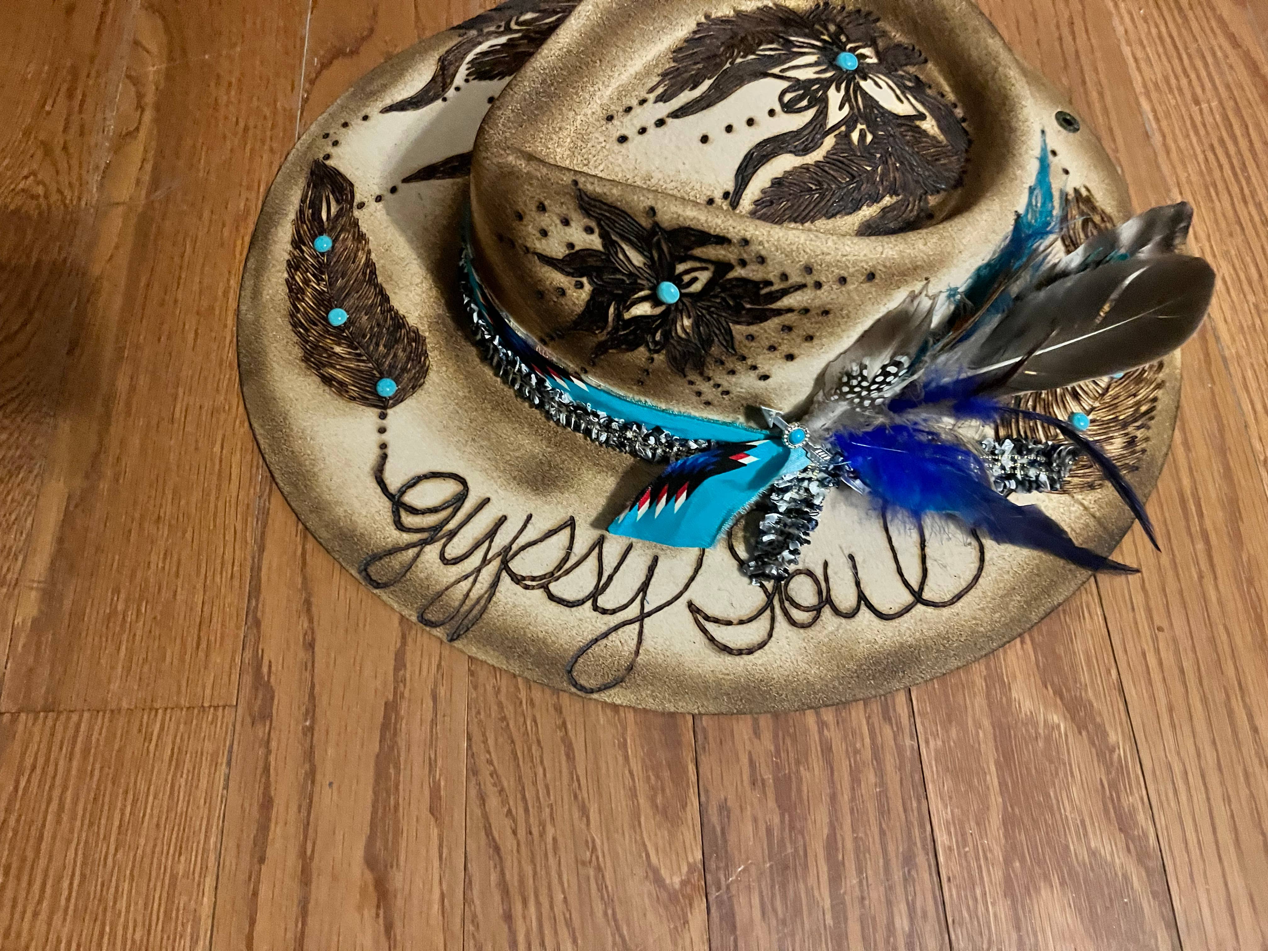 Feathered Gypsy Custom Hats and Boutique - Wholesale Cowboy Hat - Women's - She’s a gypsy soul3