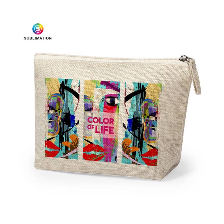 STAR WAY, S.L. - Wholesale Toiletry Bag - Women's - Polyester toiletry bag for sublimating nature