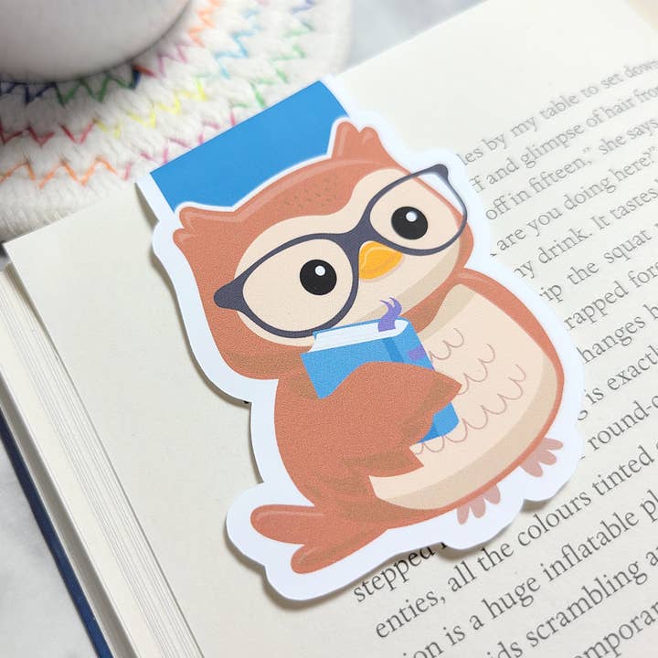Owl Magnetic Bookmark for wholesale by FunUsual Suspects