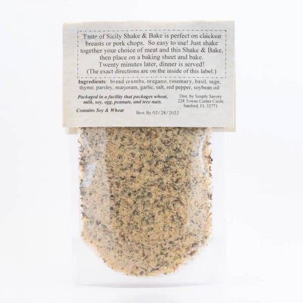 Simply Savory - Wholesale Dried Spice Mix - Taste of Sicily Shake & Bake Seasoning2