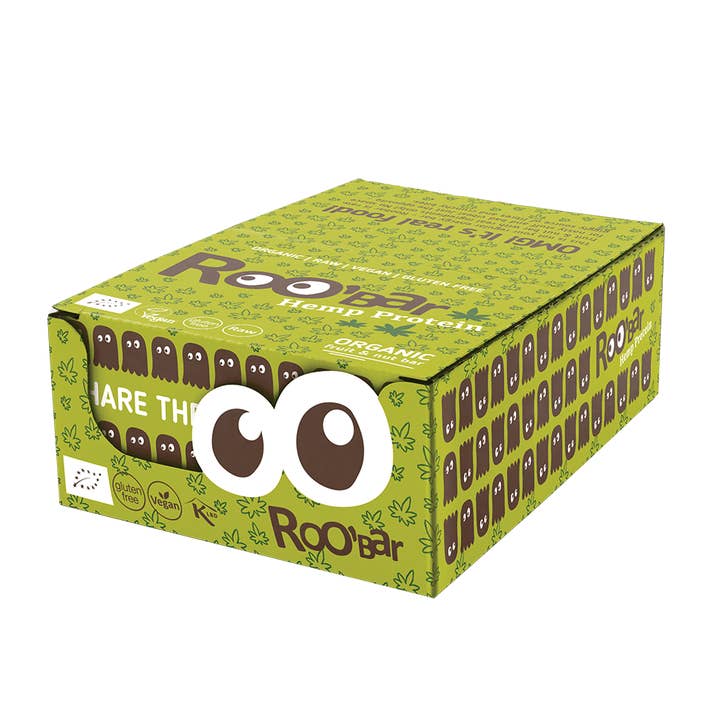 Smart Organic - Wholesale Snack Bar - Hemp Protein Bar, Bio, Roobar, 30g1