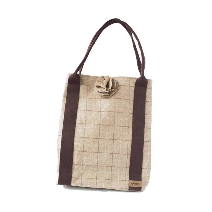 Kate Tote Handbag - Slate Oatmeal for wholesale by Hettie