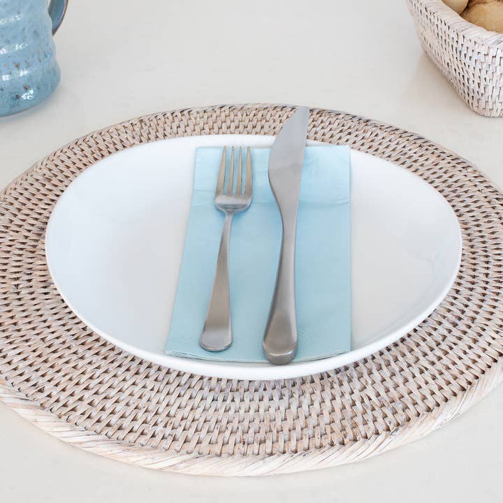 Artifacts Trading Company - Wholesale Placemat - Artifacts Rattanâ„¢ Round Placemat