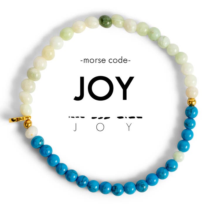 Bracelet Morse Code | JOY pour la vente par ETHICGOODS