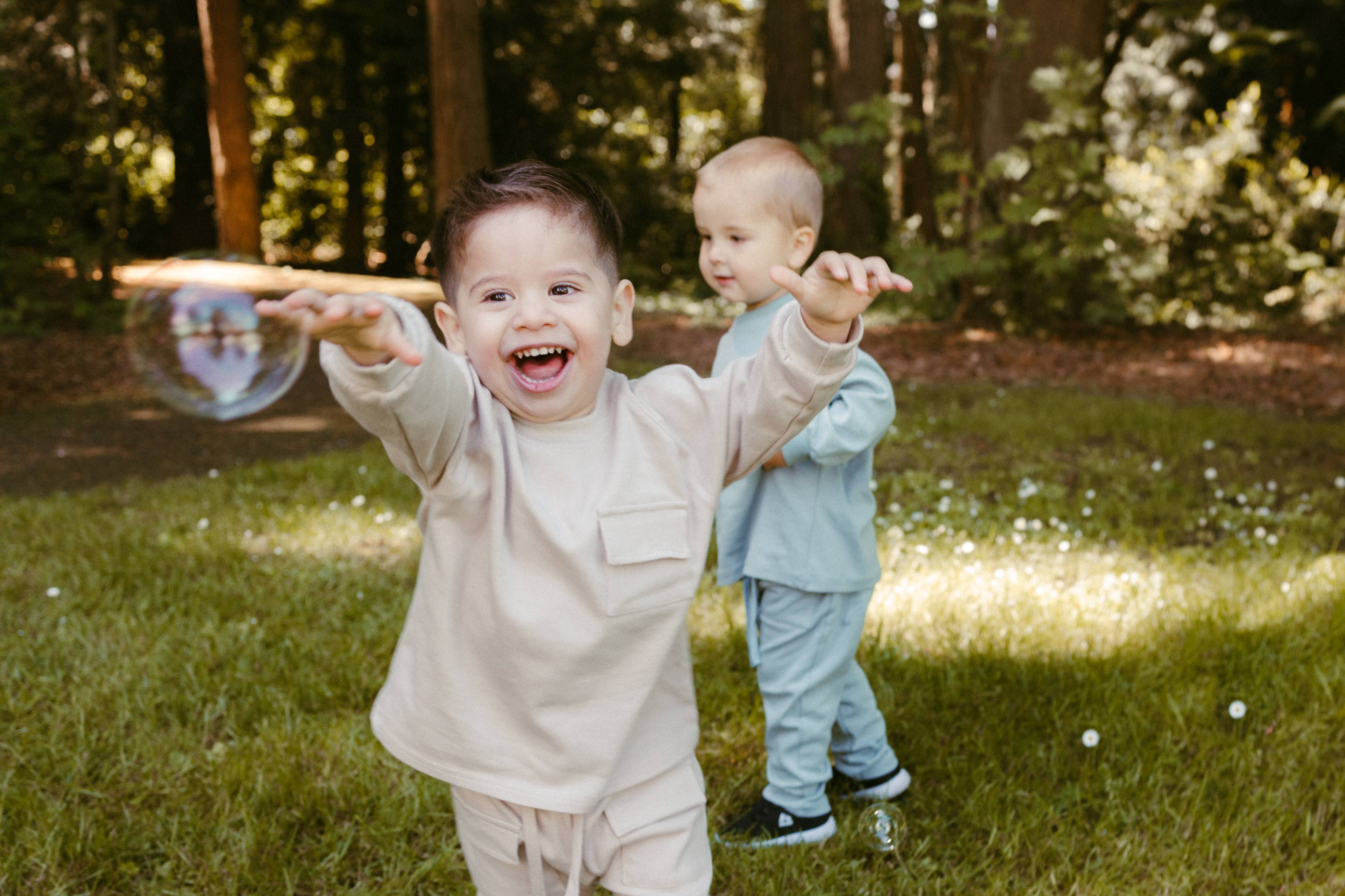 Raglan Playwear Set in Pale Grey for wholesale on Faire7