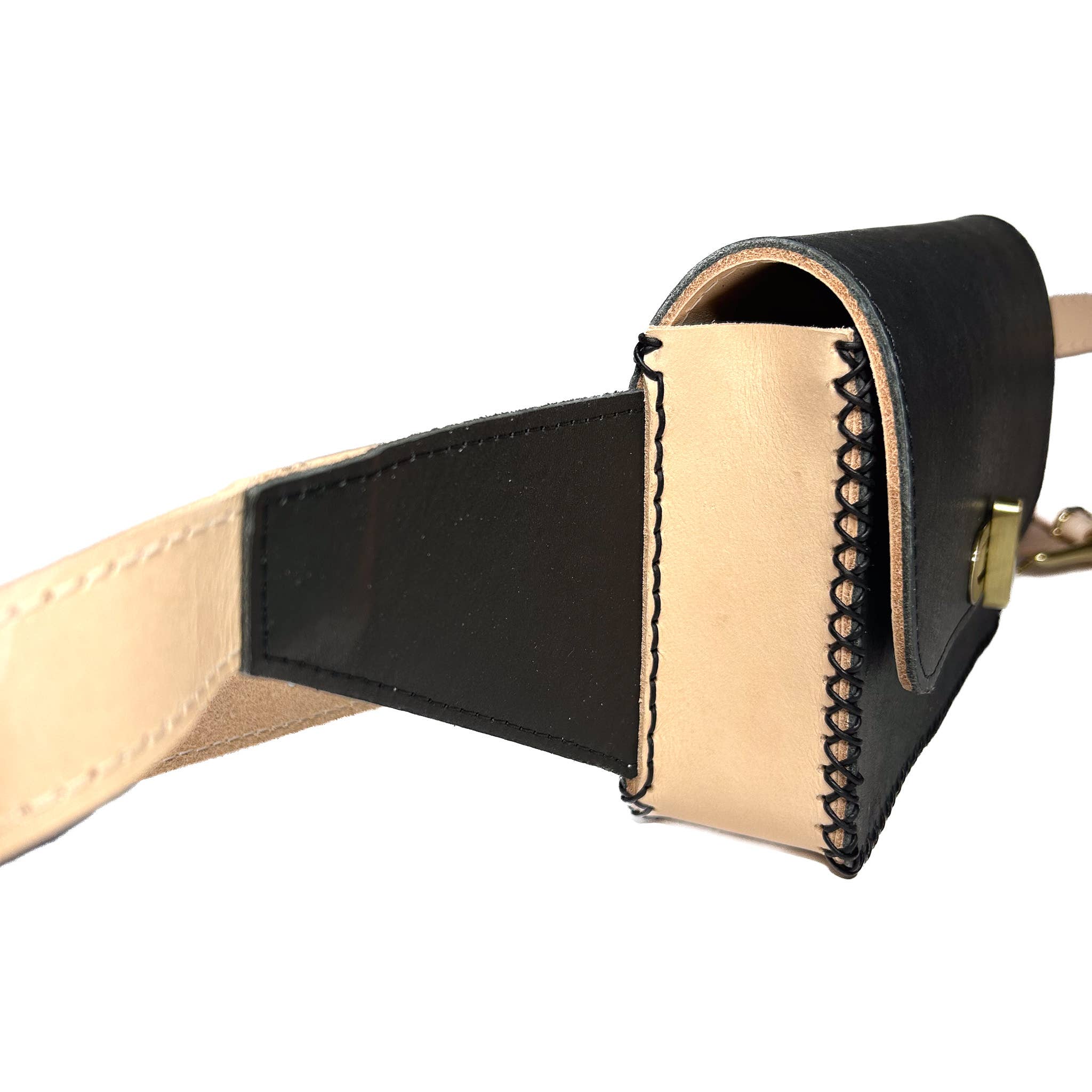 Fado Made Co. — Leather Goods - Wholesale Belt Bag - Women's - 'Cross Your Heart' Leather Belt Bag / Sling Bag / Fanny Pack1