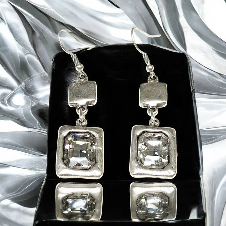 Item # NE-1087 - Pewter Earrings for wholesale by The Ancient Bazaar Jewelry & Accessories