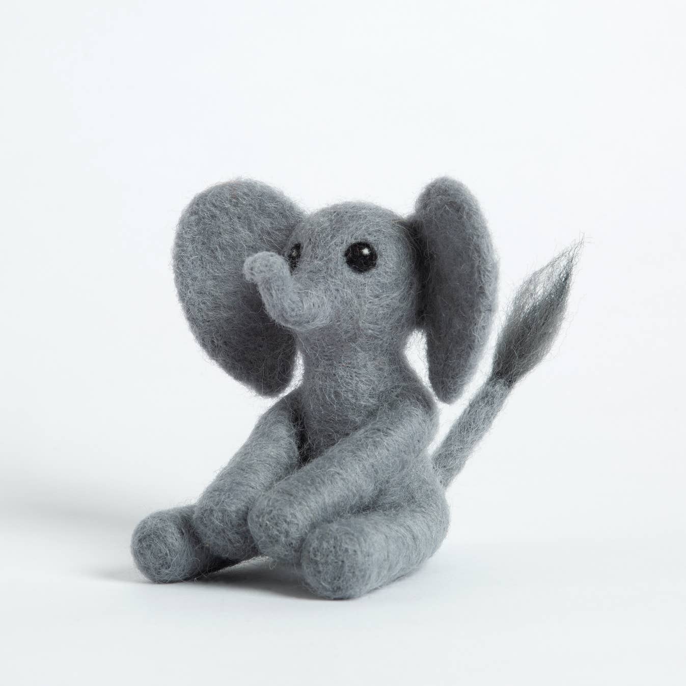 Hawthorn Handmade (US Duties Paid) - Wholesale DIY Craft Kit - Baby Elephant Mini Needle Felting Kit | Complete Craft Kit7