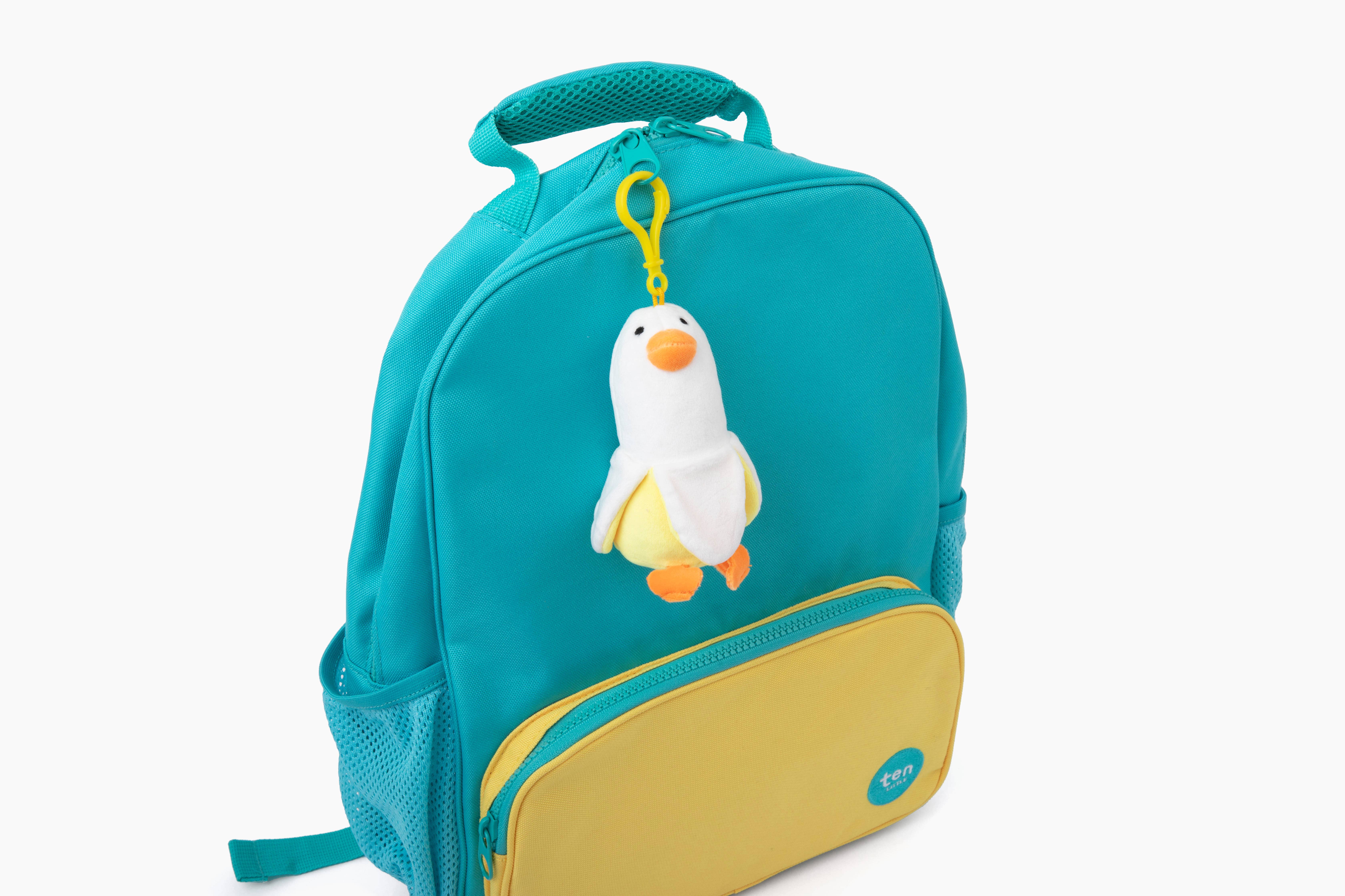 Peter's Plushies – Großhandel Kuschel-/Plüschtier – Kind & Baby – Buck the Banana Duck Schlüsselanhänger aus Plüsch1