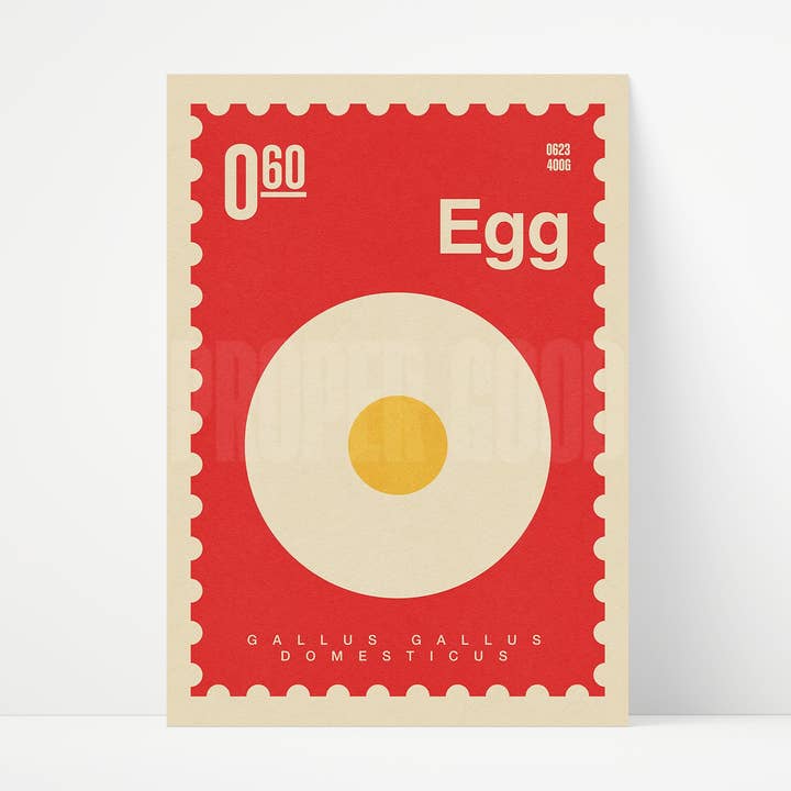 Egg Print for wholesale by Proper Good