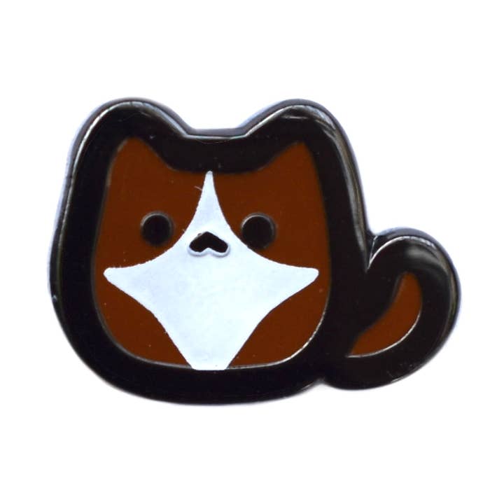 Ragdoll Sitting Cat Mini Pin for wholesale by Tomato Tomago
