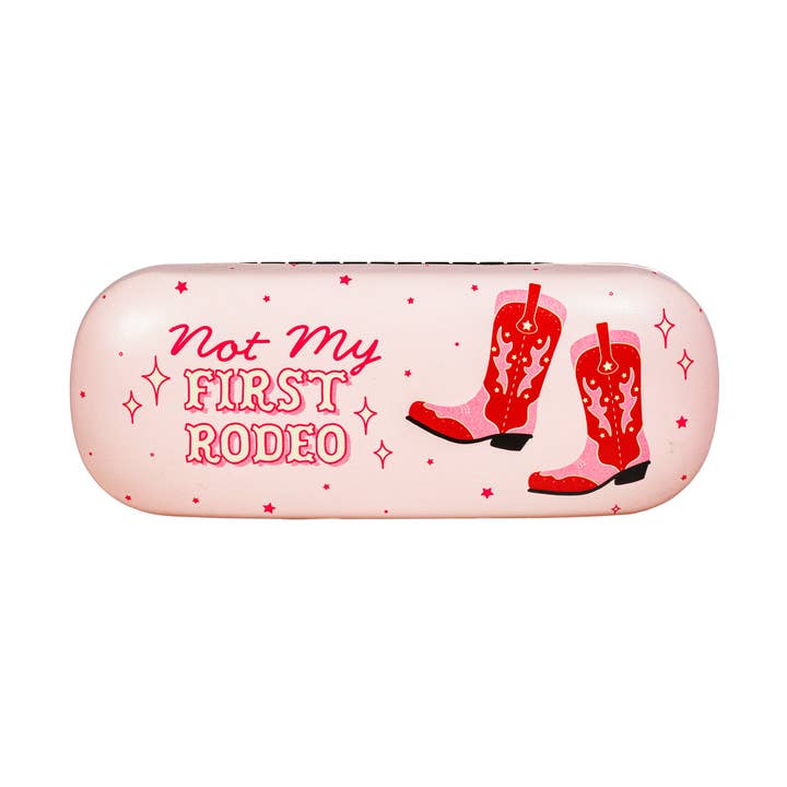 Not my First Rodeo Glasses Case for wholesale by Sass & Belle Europe