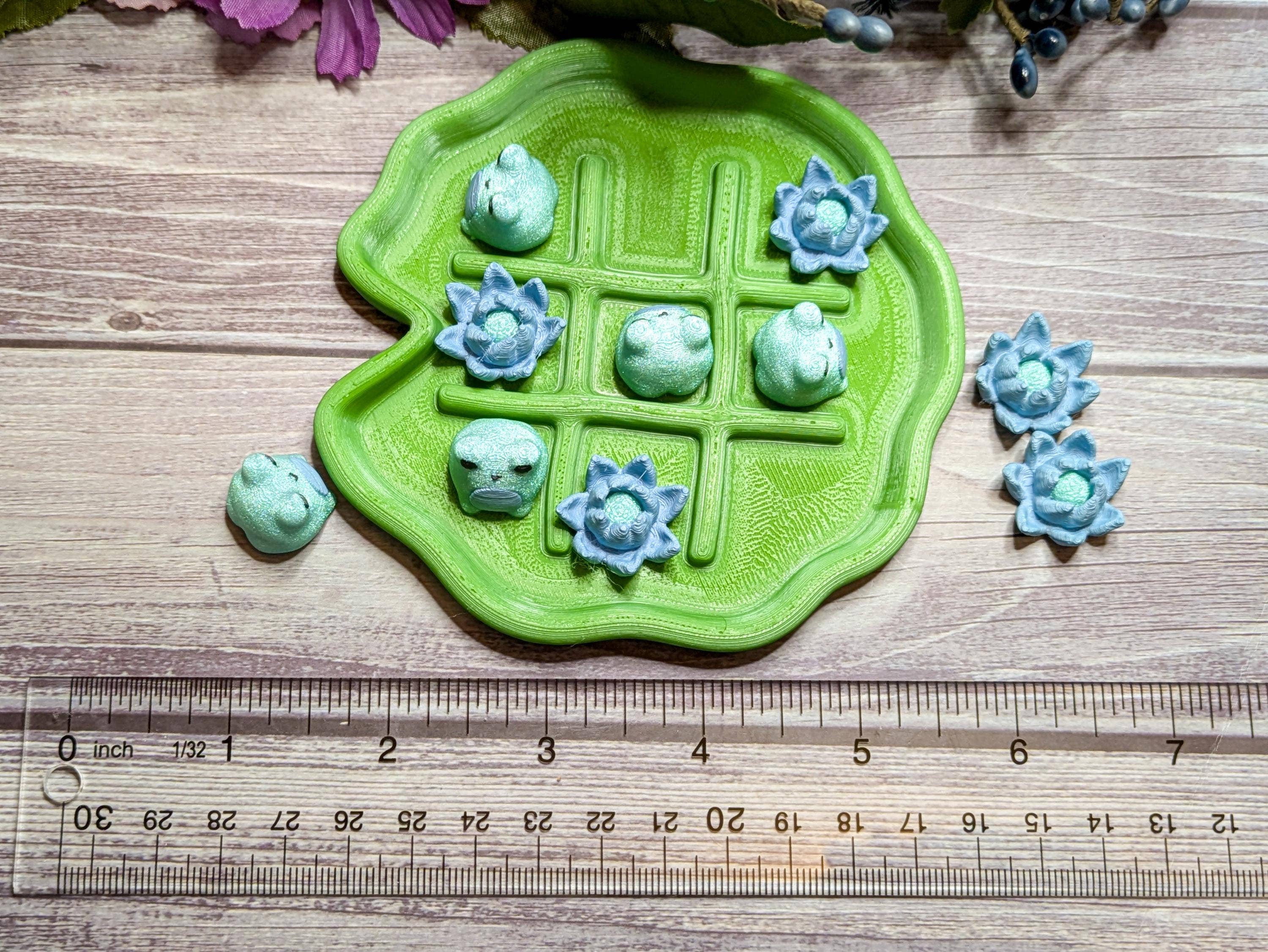 Witchbriar Cottage - Wholesale Board Game - Tic Tac Toad - 3D Printed Cute Tic Tac Toe Board7
